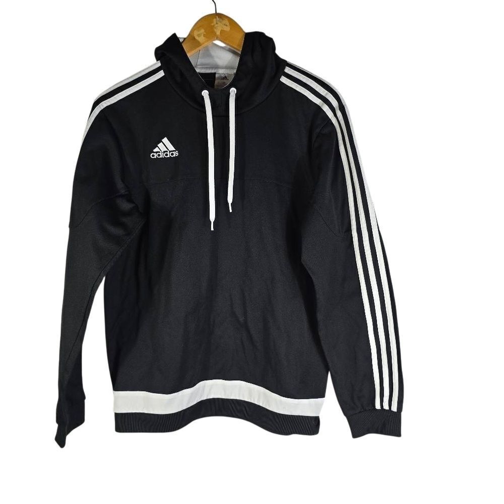 Adidas Black And White Hoodie